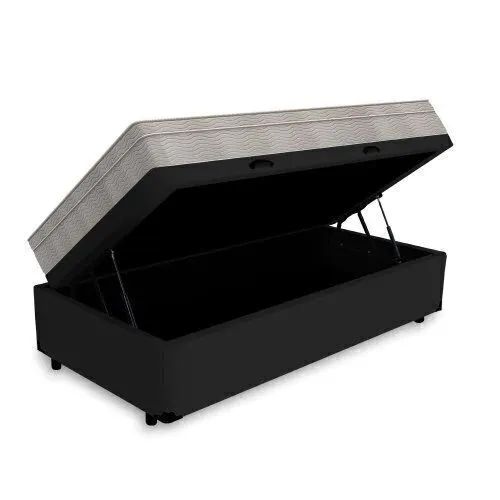 Cama Box Baú com Colchão de Espuma D33 Ortobom Airtech 100 Solteiro 88cm : - Foto 3