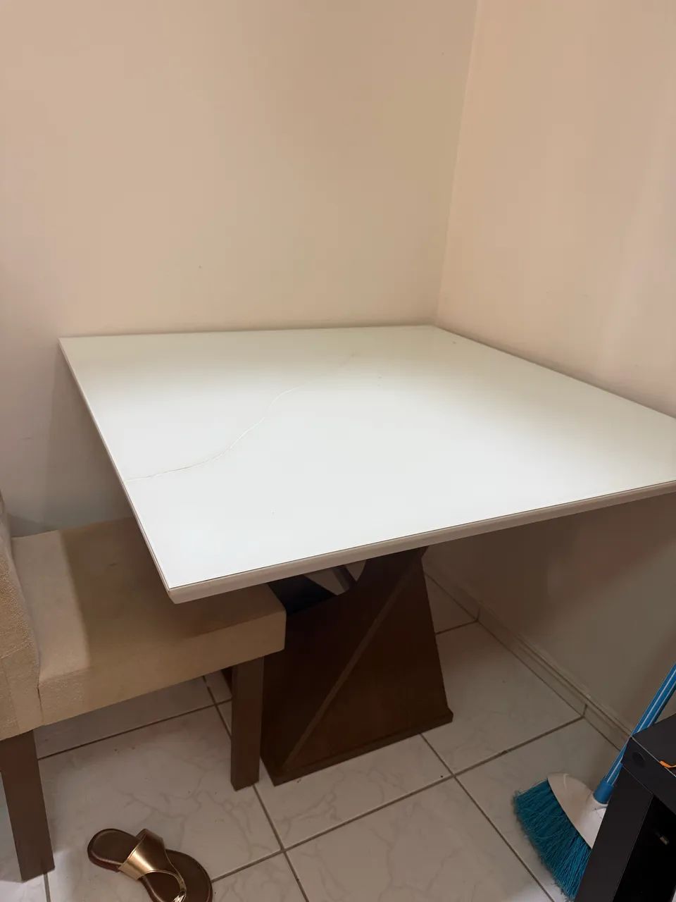 Mesa com vidro trincado  - Foto 2