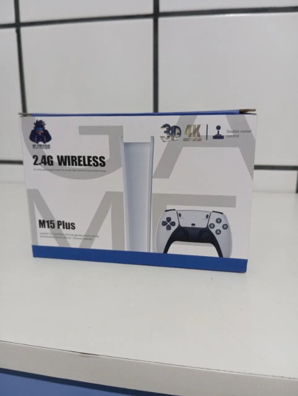 Gamestick Retrô M15 Pro (20Mil Jogos Já Instalados para sua TV) 02 Controles Sem Fio Novo - Foto 3