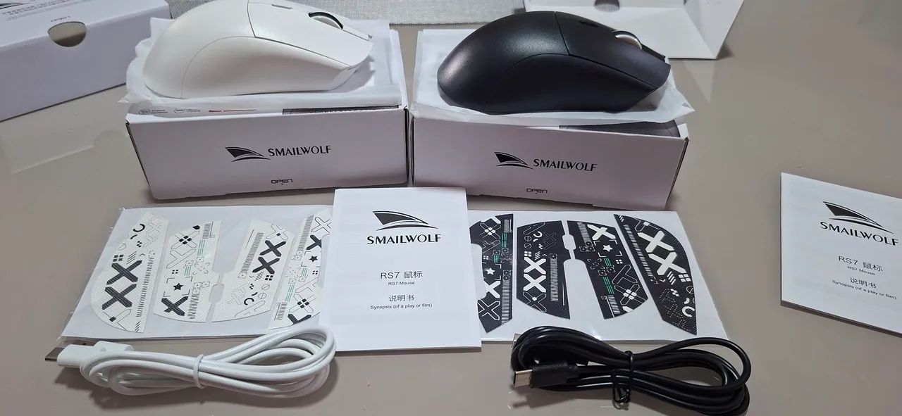 Mouse gamer Tri-Mode Smailwolf RS7