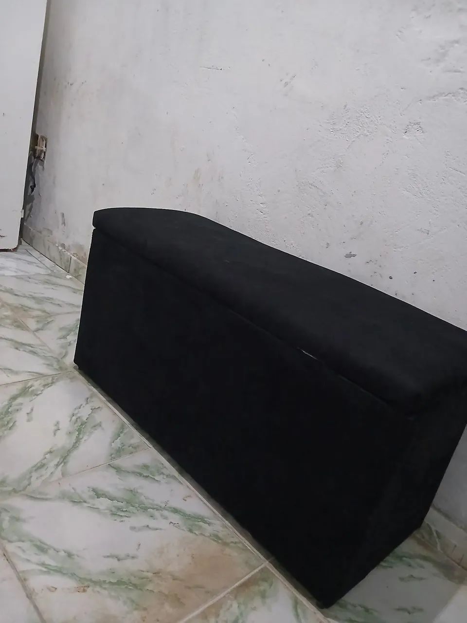 VENDO ESTE PUF RETANGULAR BAÚ - Foto 4