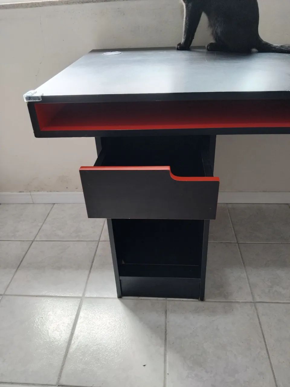 Mesa Gamer / Escritório 100% Mdf - Ótimo Estado - Foto 5