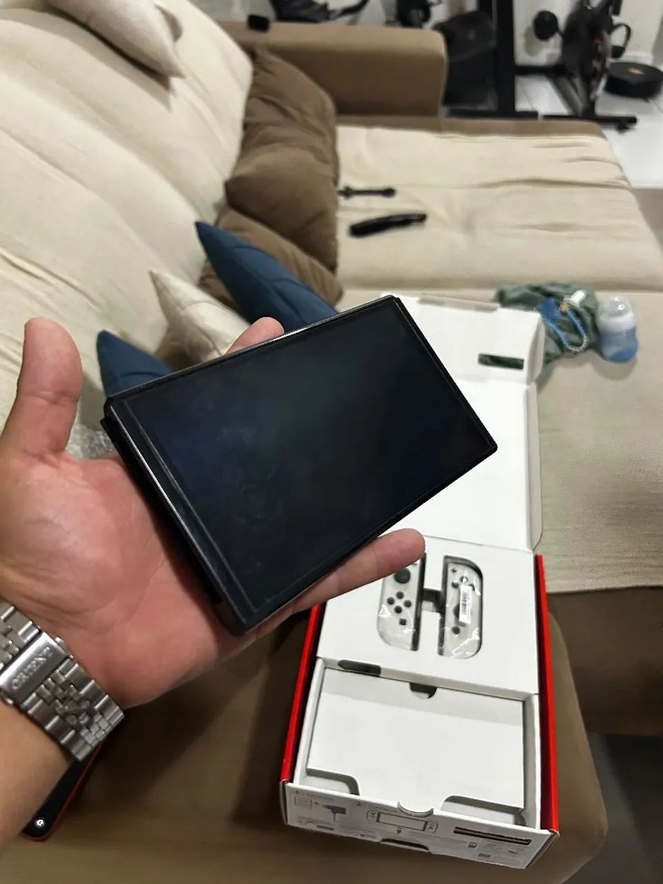 Nitendo Switch OLED ZERADO - Foto 3