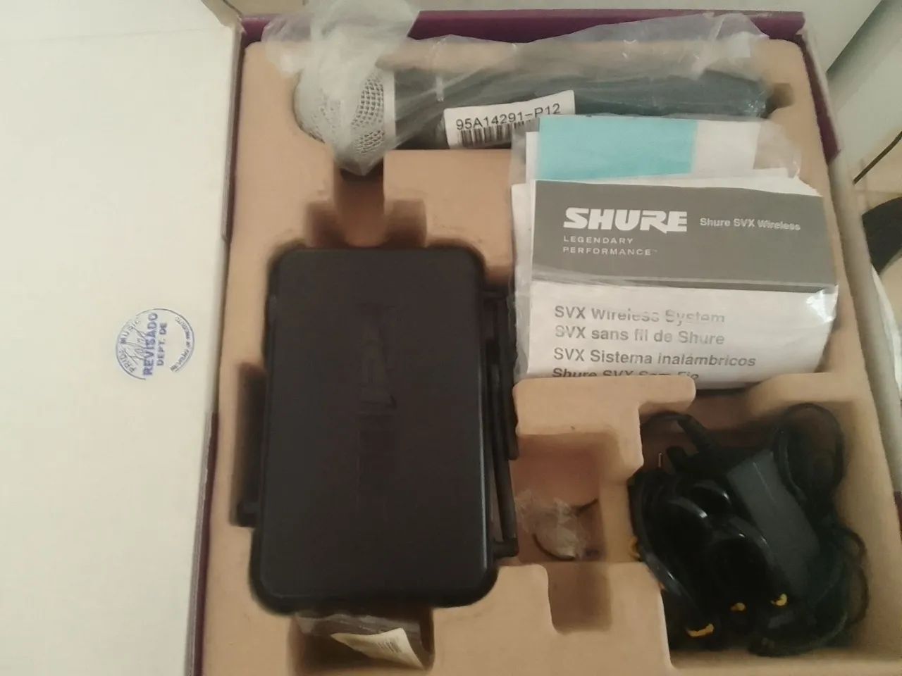 Microfone shure sem fio - Foto 3