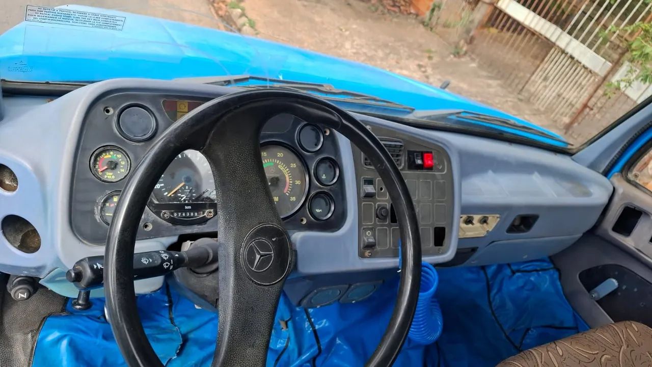  MB 1620 caminhão caçamba  - Foto 5