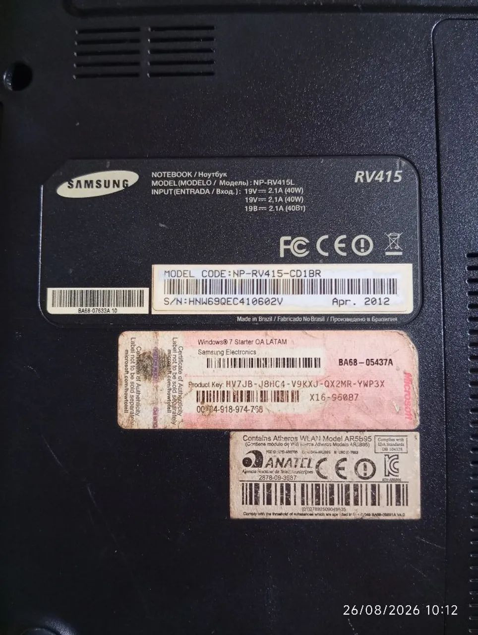 Vendo notebook para retirada de peças - Foto 4