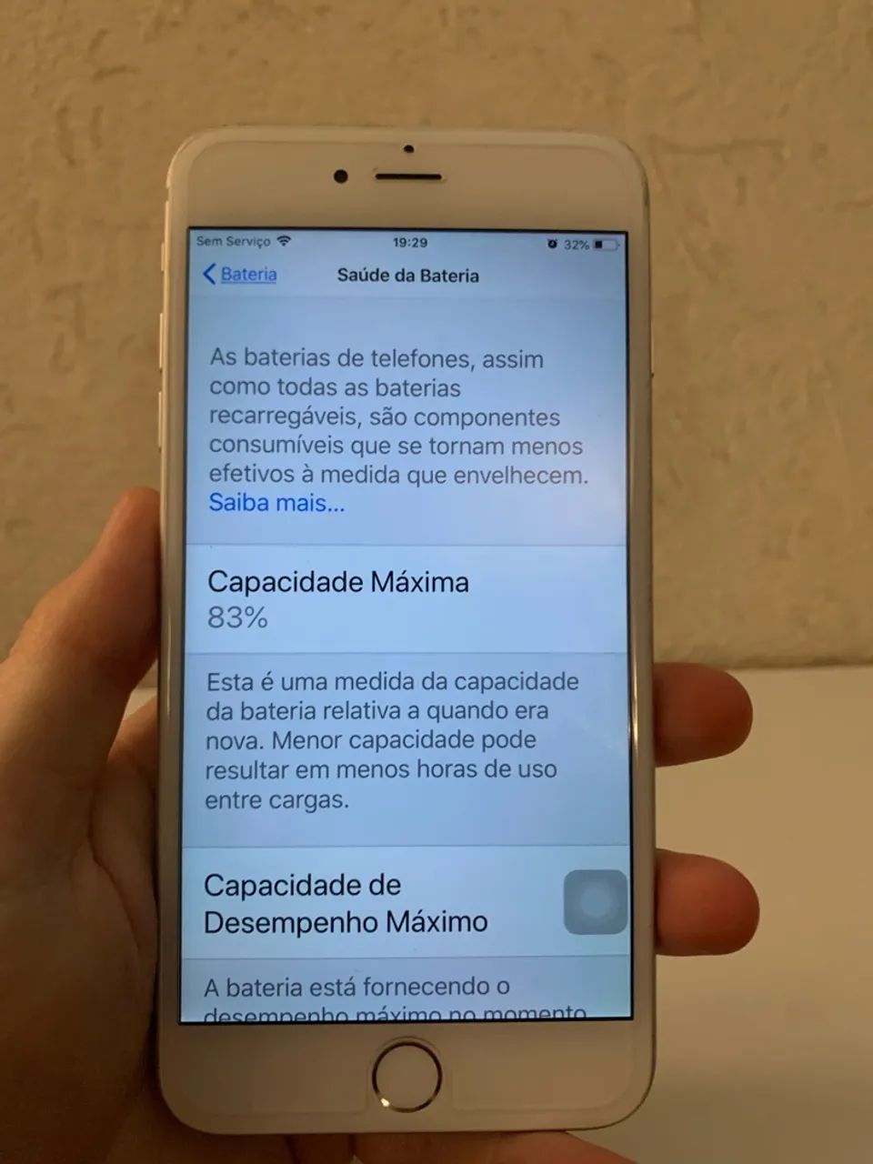 Iphone 6 plus com película  - Foto 4
