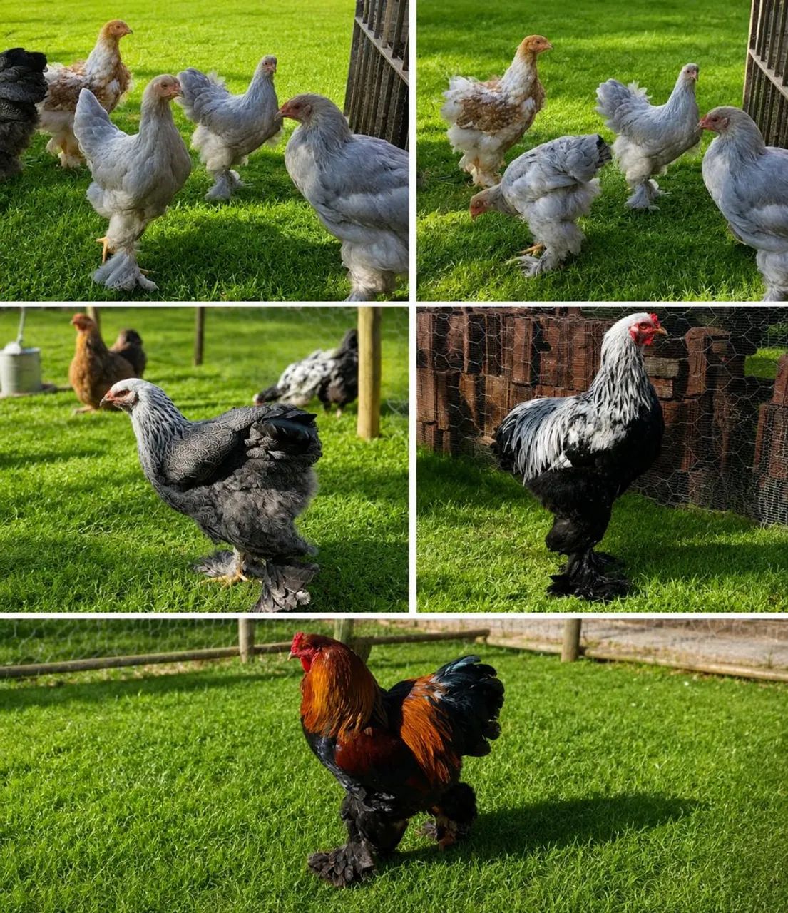 Galinhas Brahma  - Foto 2
