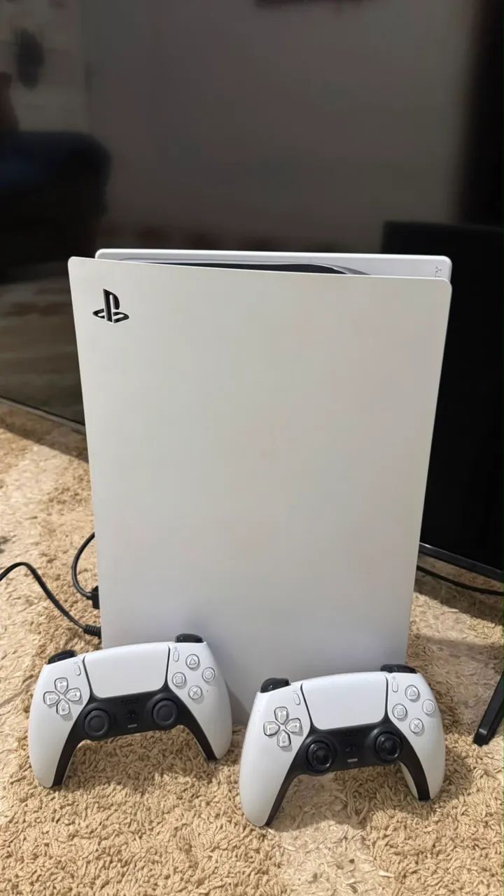 PS5 1TB + PSVR2 + 2 Controles COMPLETO! - Foto 2