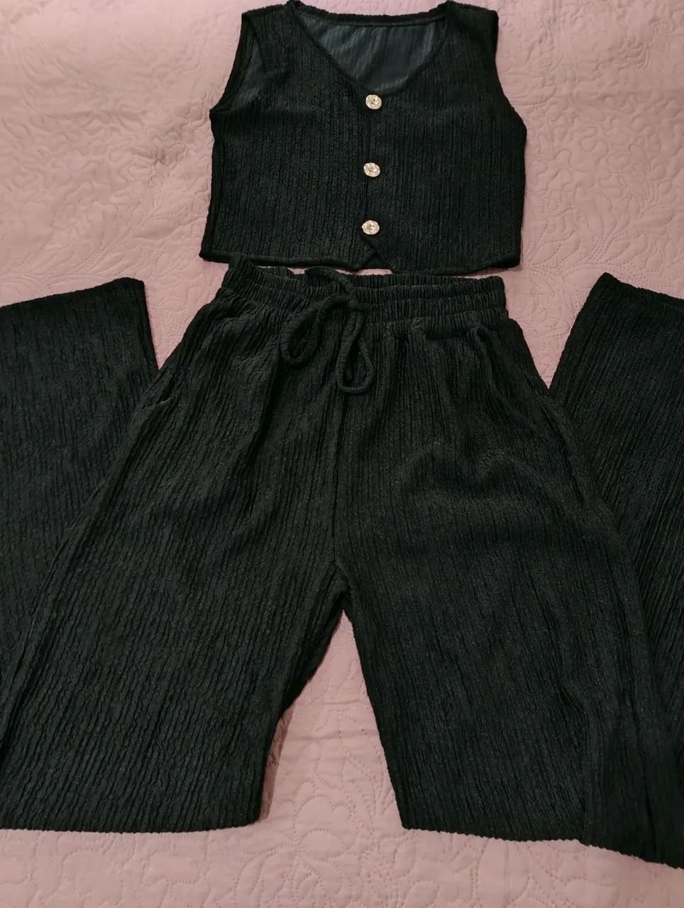 Conjunto feminino de poliéster  - Foto 3