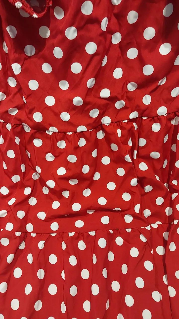 Vestido vermelho G2 Plus Size - Foto 3
