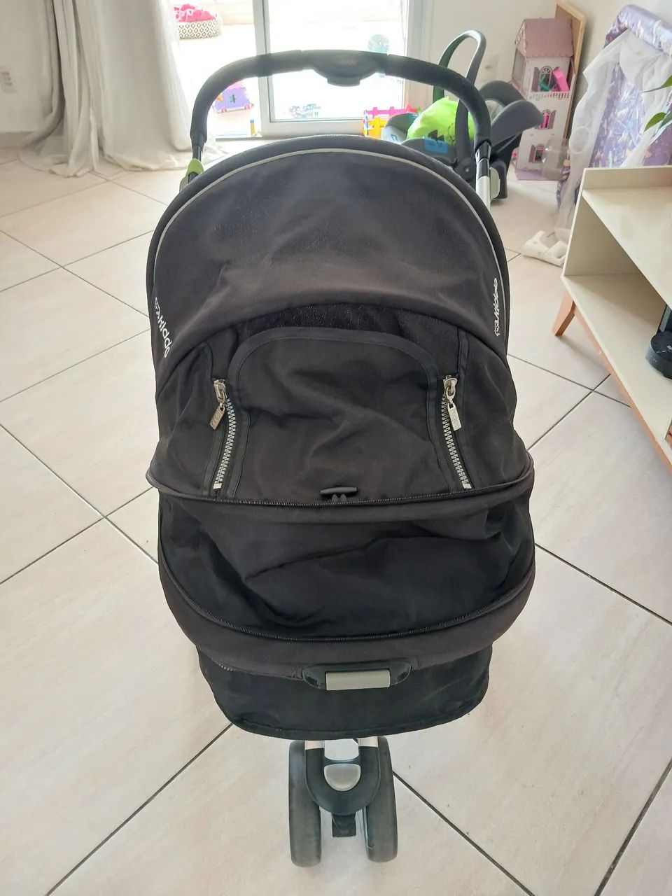 Carrinho de Bebê Kiddo - Vira Moisés - Foto 4