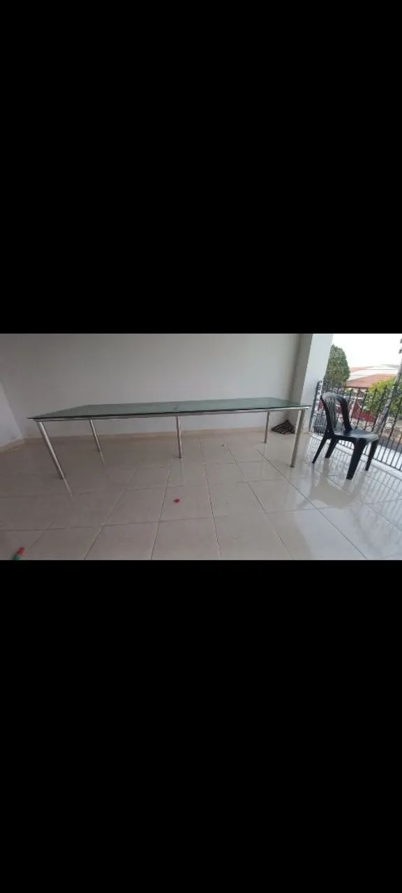 Mesa de vidro grande  - Foto 4