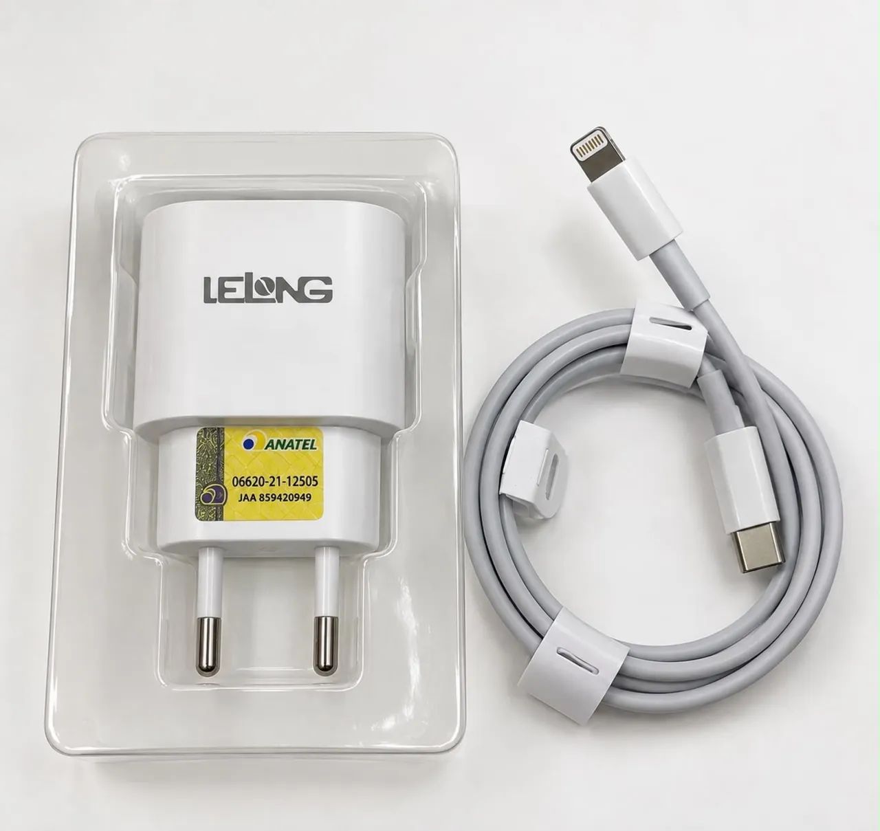 ? Carregador Turbo 20W + Cabo Lightning para iPhone