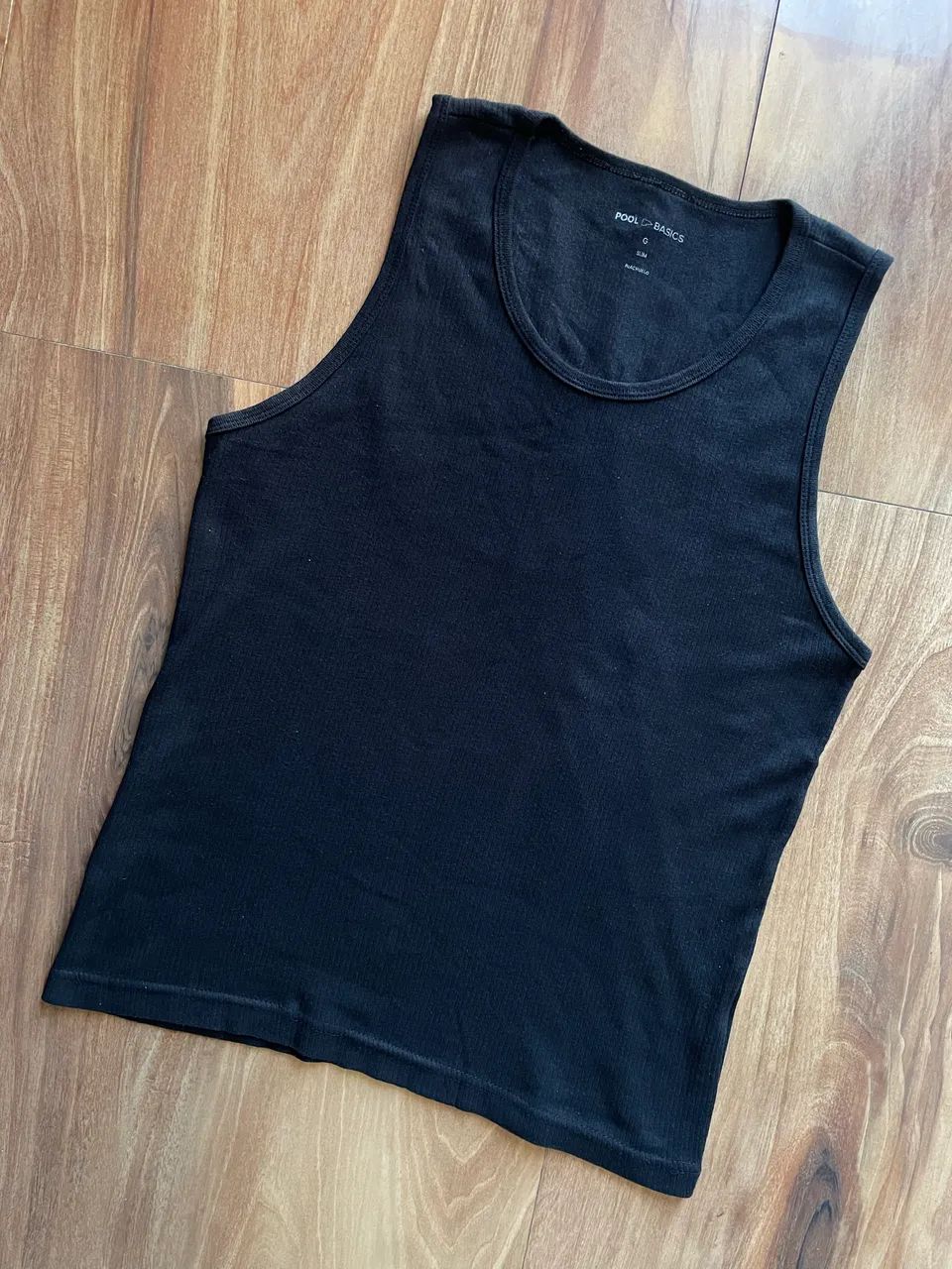 Regata preta básica G slim fit  - Foto 2