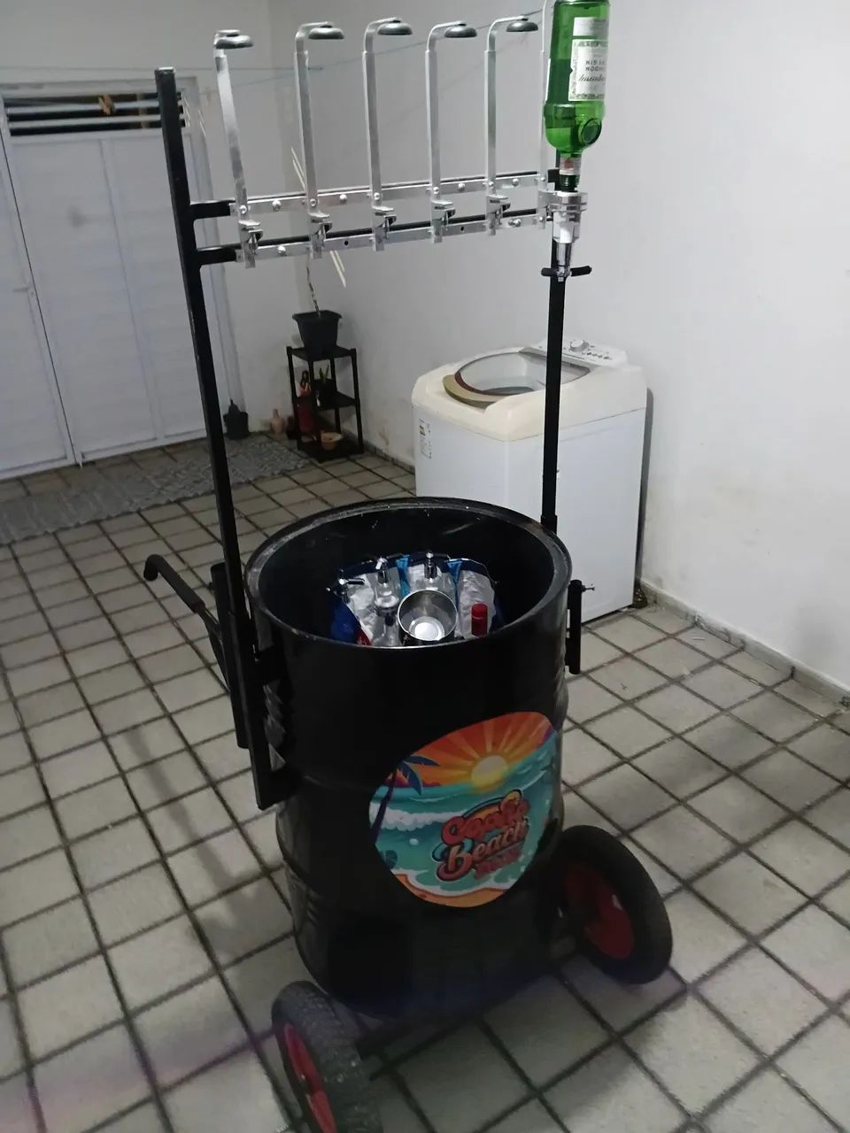 Carro de bebidas