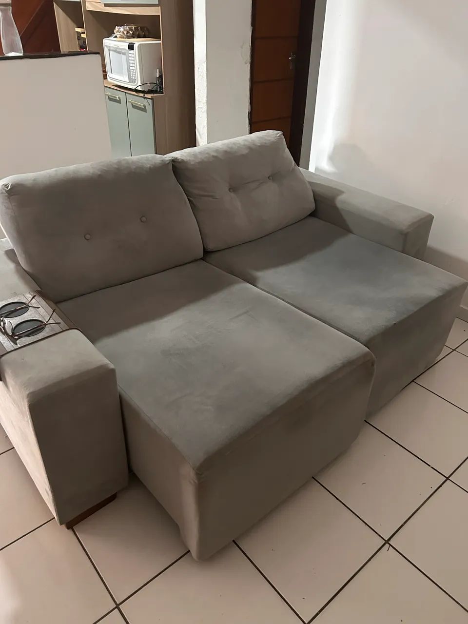 Sofá retrátil dois lugares - Foto 2