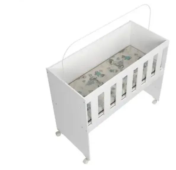 Mini berço branco - Foto 2
