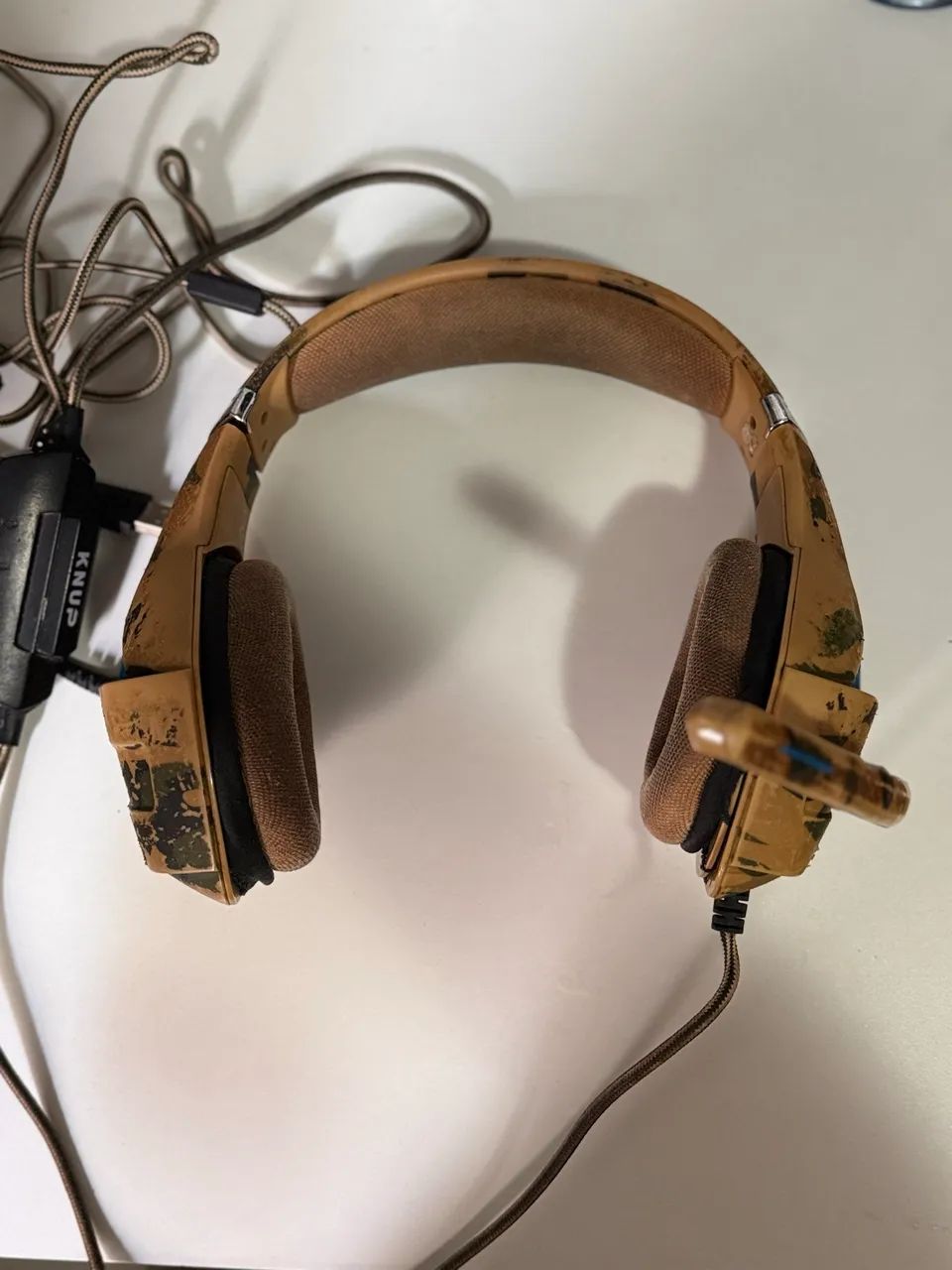 Headset Marrom Camuflado - Knup - Foto 2