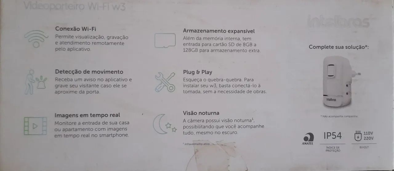 VIDEO PORTEIRO WI FI INTELBRAS - Foto 3