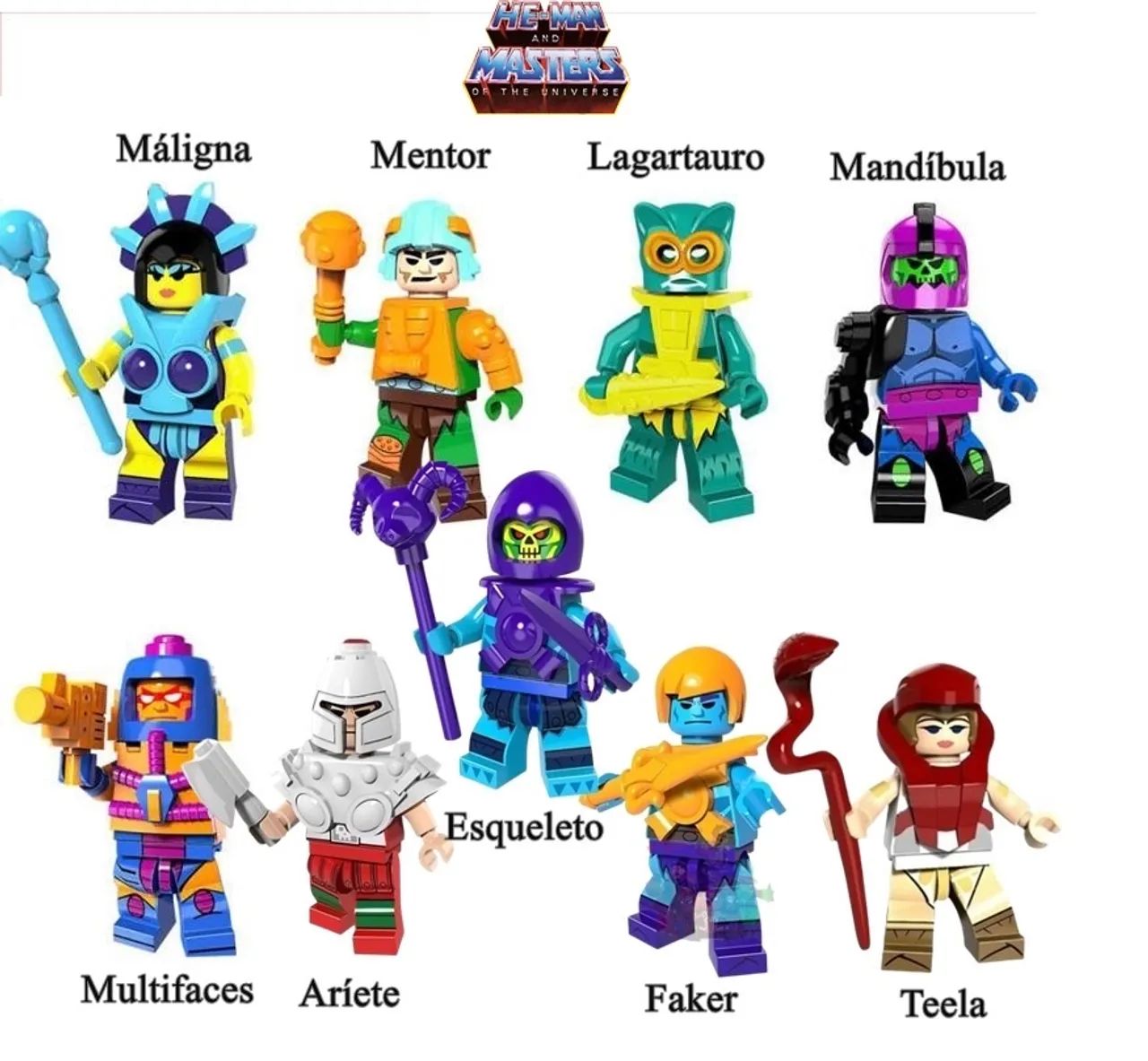 Minifiguras Mestres do Universo He-Man  - Foto 4
