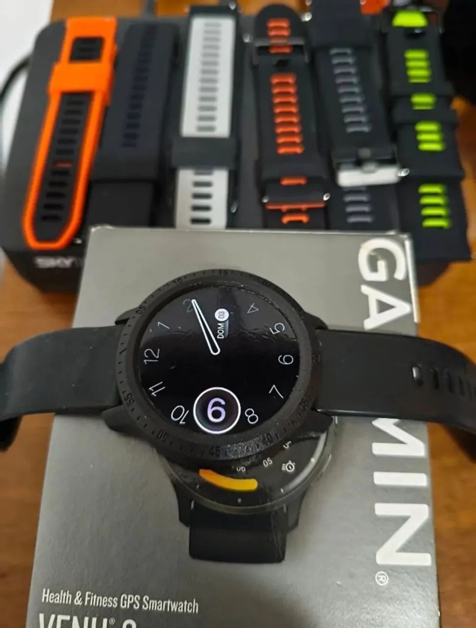 Garmin Venu 3 completo com pulseiras extras - Foto 2
