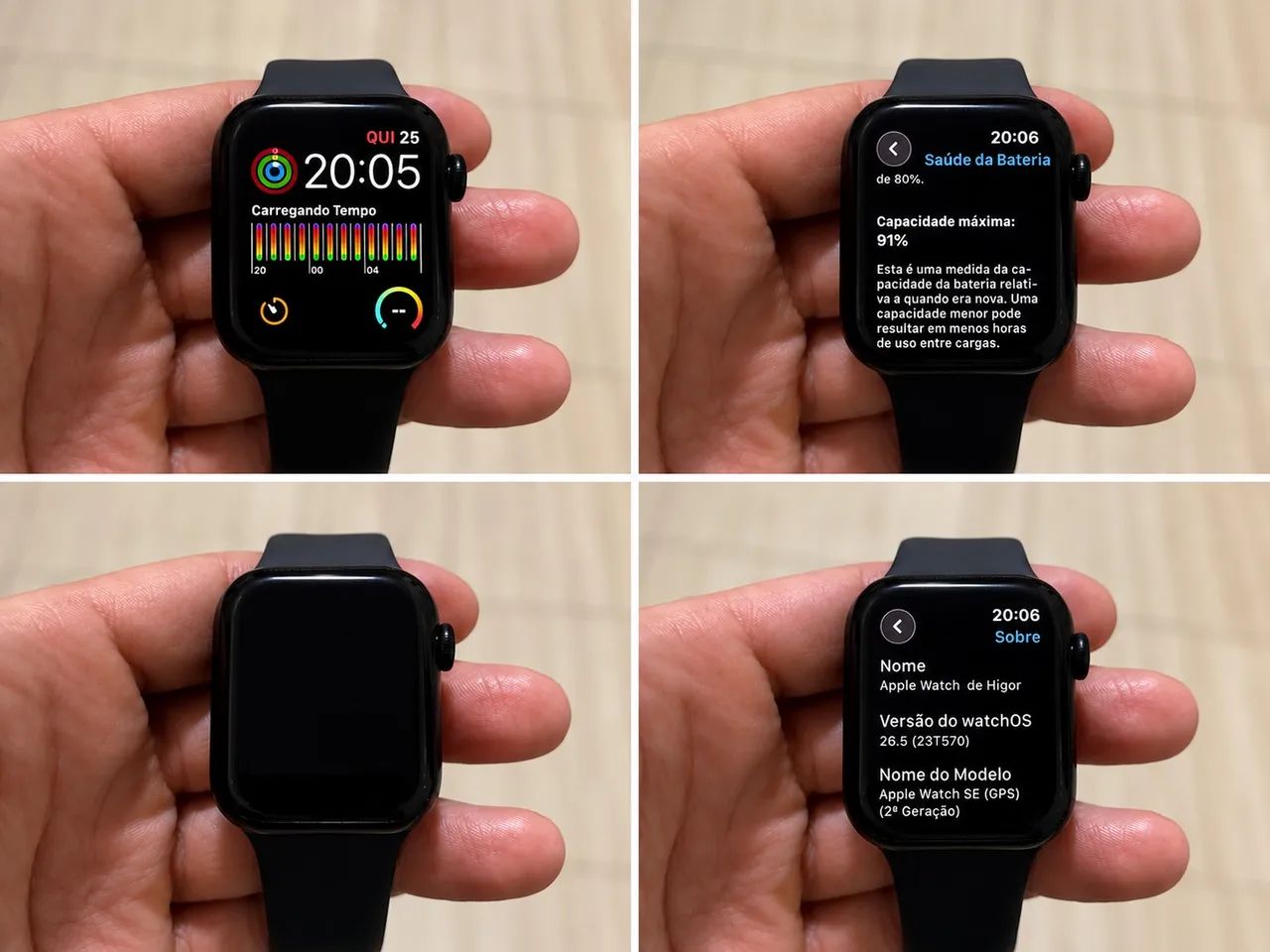 Apple wacht se 2 gps 40 mm alumínio 