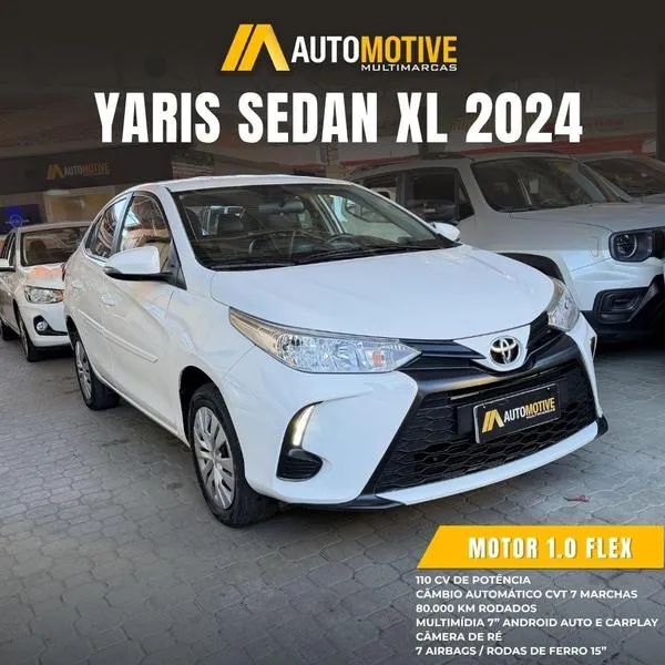 Toyota Yaris XL SEDAN 1.5 FLEX 16V 4P AUT. 2024