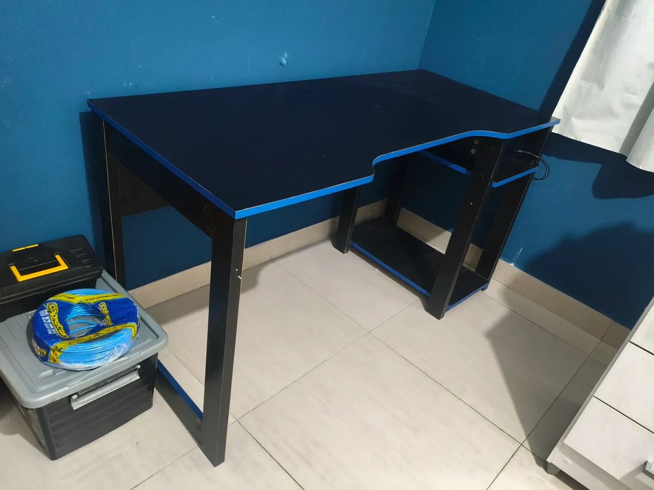 Mesa Gamer com led - Foto 2