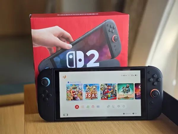 Nintendo Switch 2 na caixa com acessórios  - Foto 3