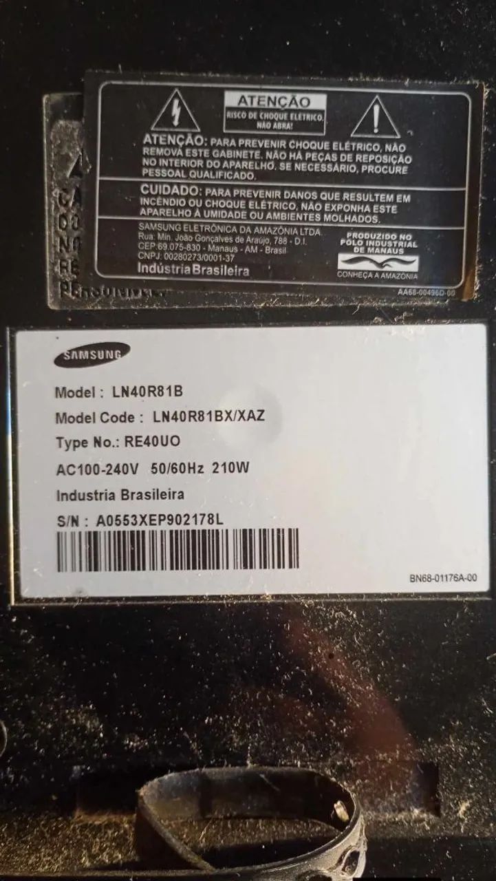 Venda se tv Samsung 32 polegadas para retiro de peça, whats: * - Foto 2