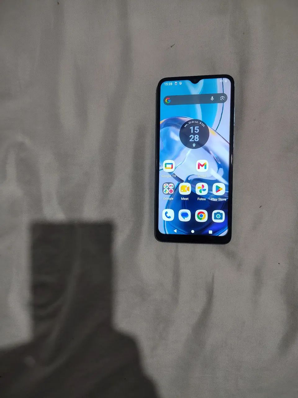 Cel moto E 22 funcionando perfeitamente sem nenhum defeito vai película  - Foto 5