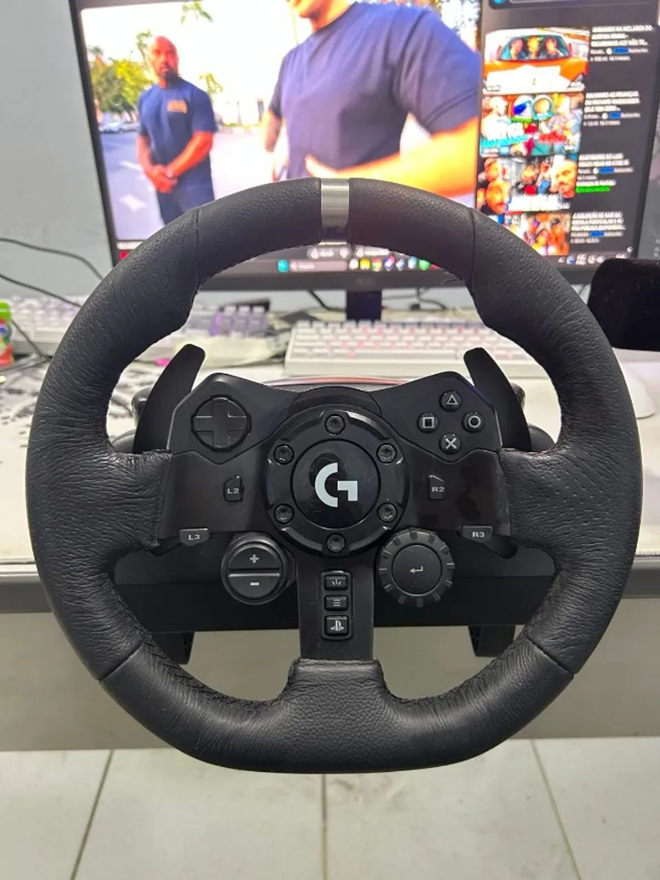 Logitech G923, PlayStation / PC / Xbox + Câmbio