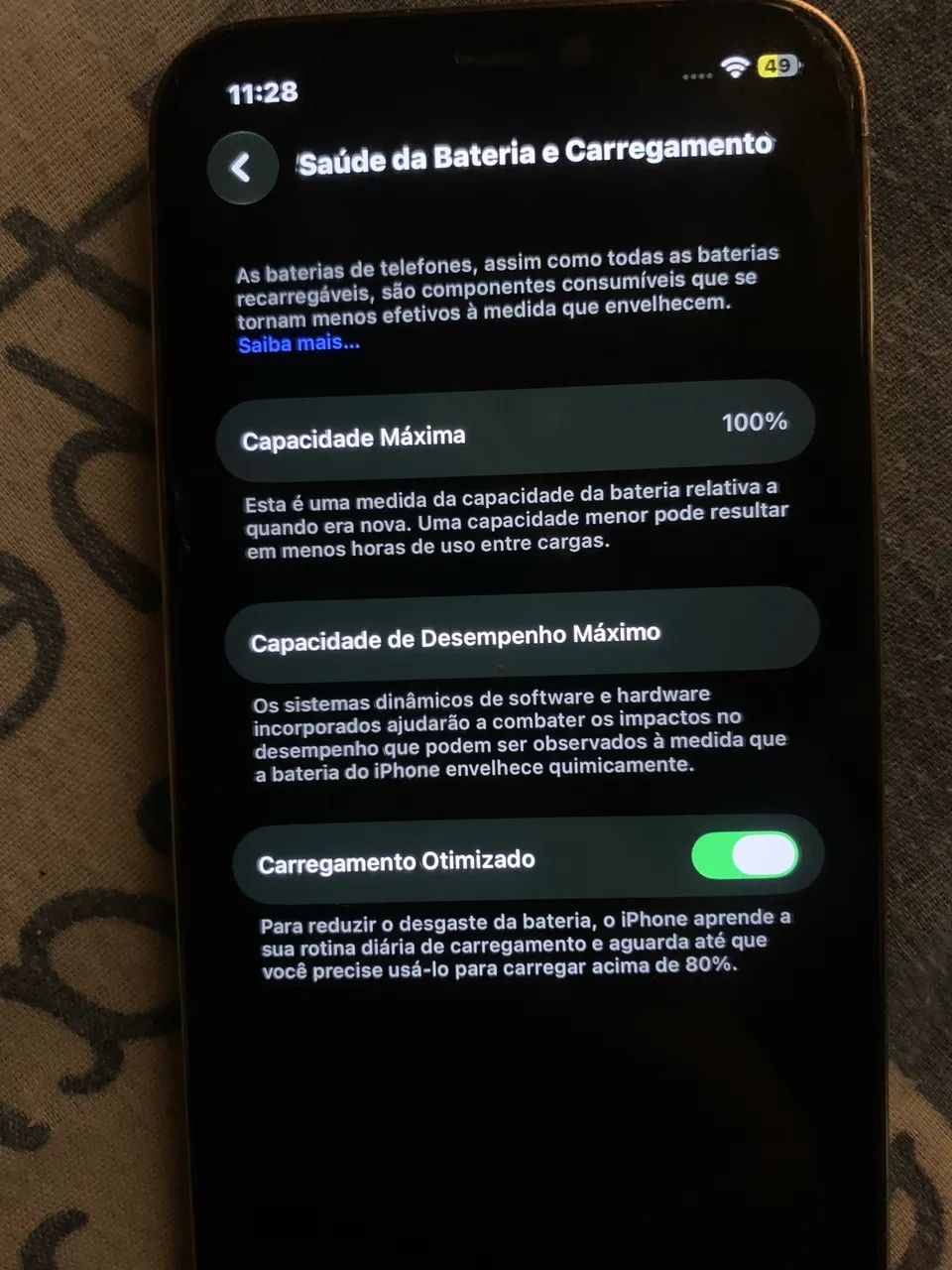 iPhone 12 Pro dourado 100% - Foto 5