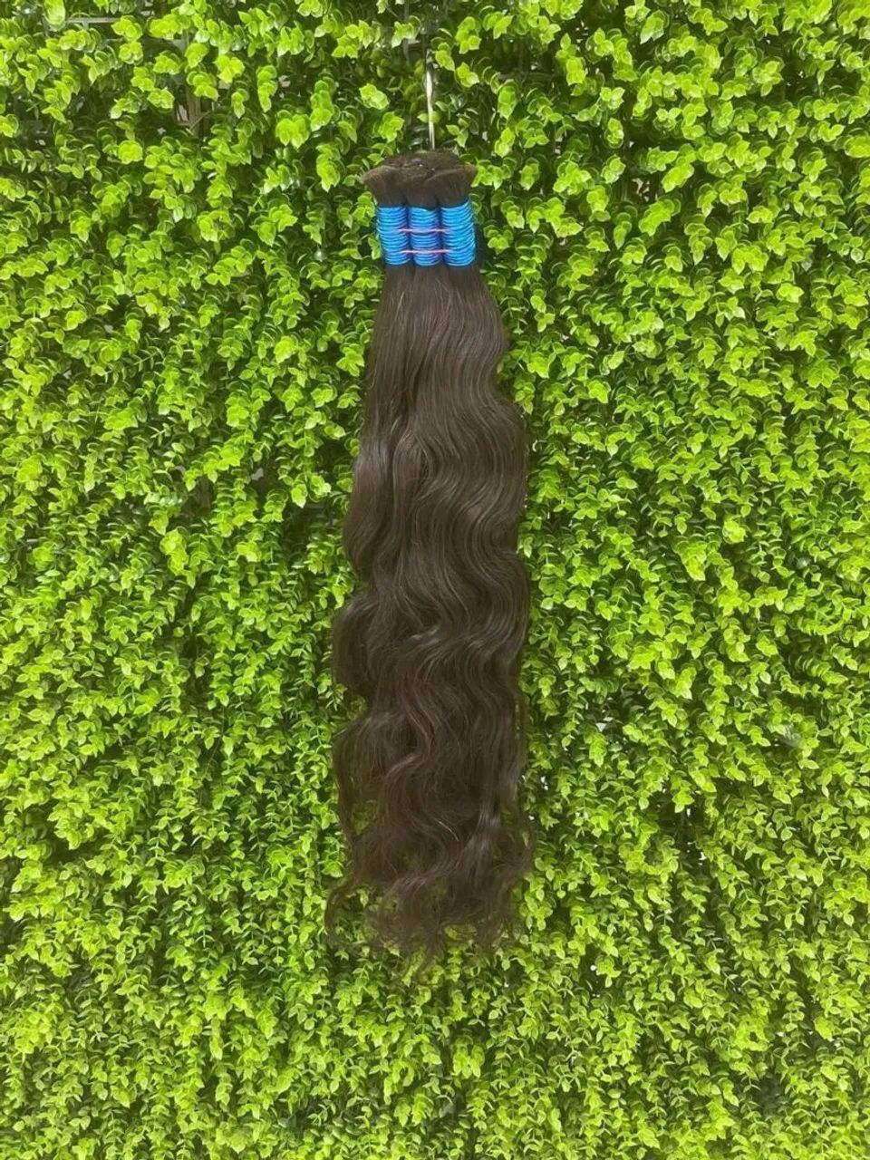 Cabelo humano natural, 55/60,cm indiano.  - Foto 3