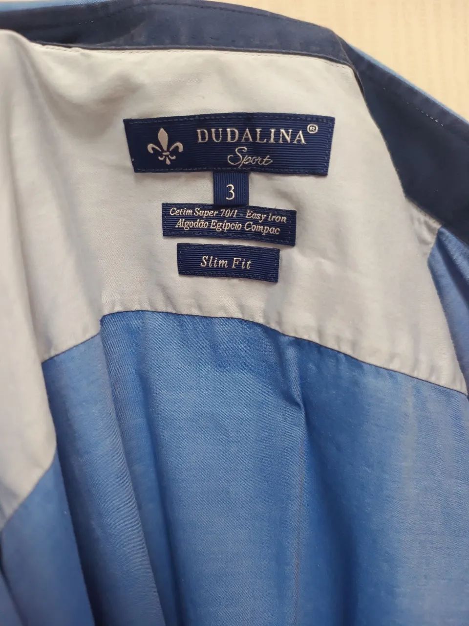 Camisa social manga longa marca Dudalina - Foto 4