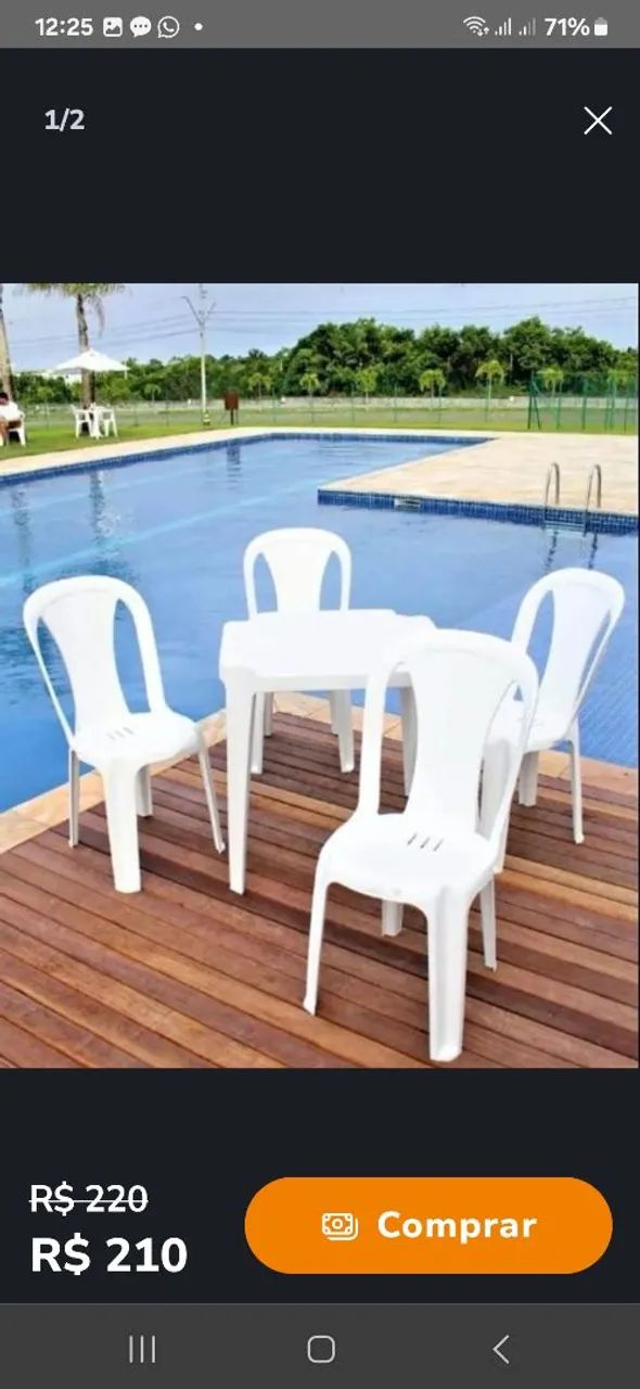 CADEIRAS E MESAS PLÁSTICAS LINHA PREMIUM - Foto 2