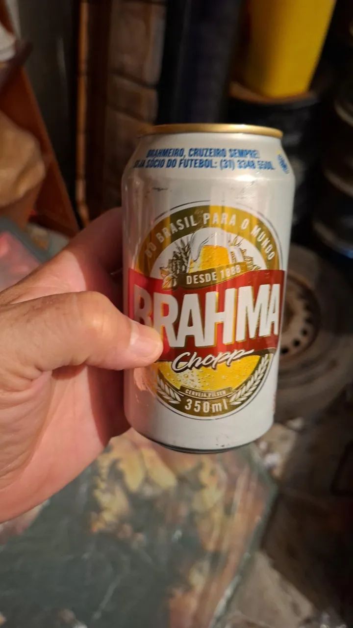 Par de latas brahma cruzeiro antigas - Foto 4