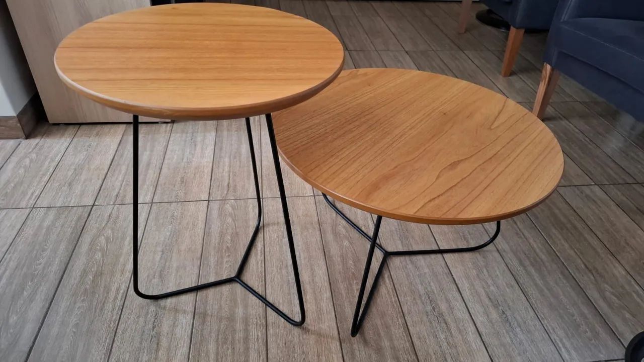 Conjunto de Mesa de Centro/Apoio