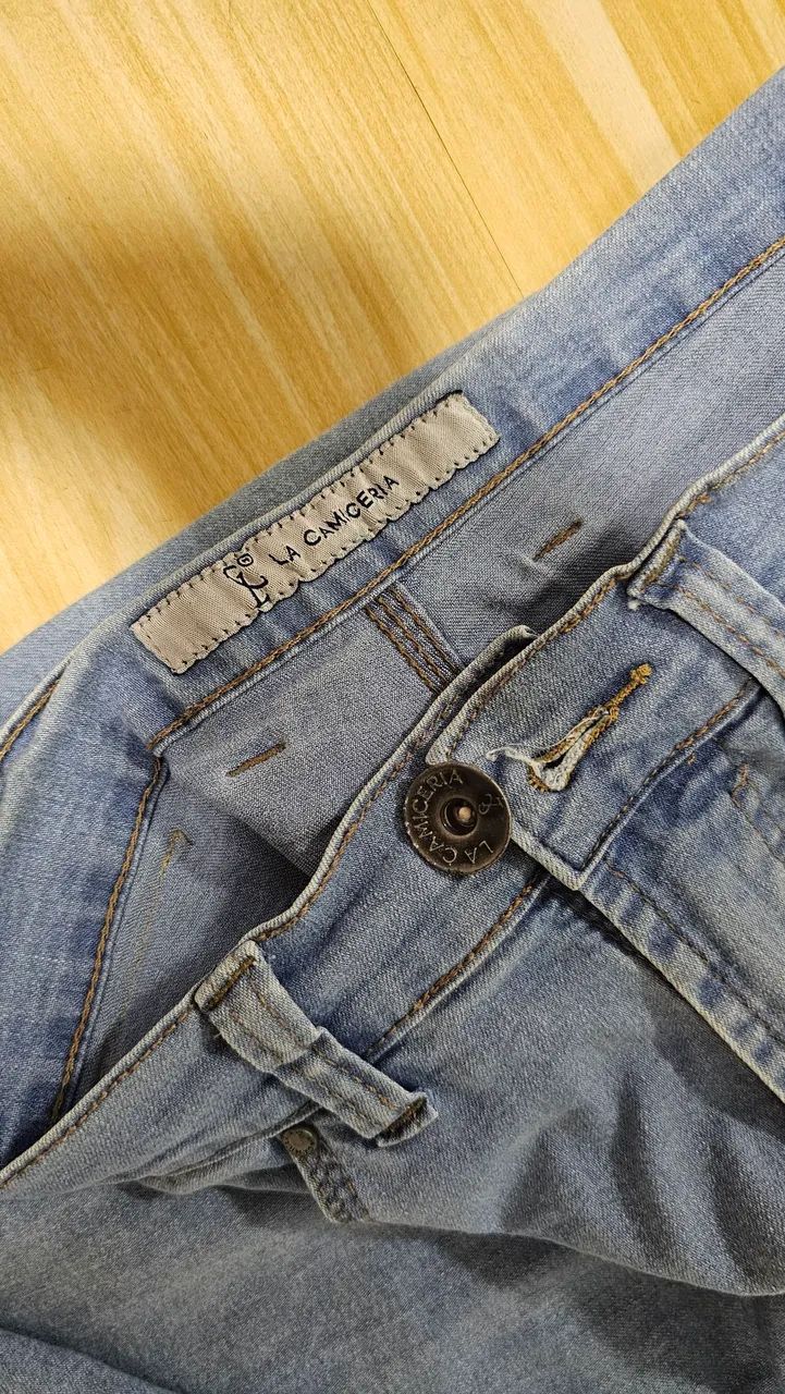  calça jeans clara - Foto 2