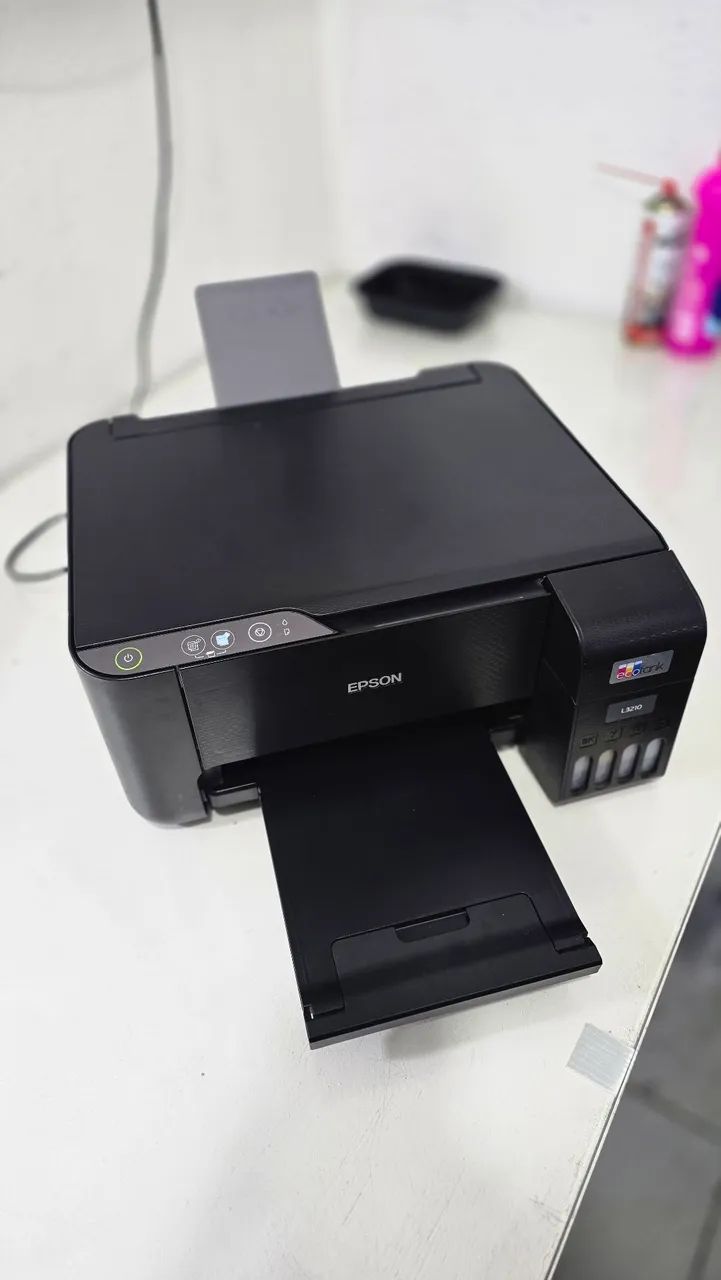 Impressora Eco-tanque Epson L3210 - Foto 4