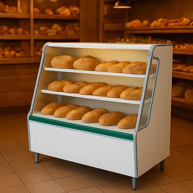 Balcão Seco Expositor Vitrine 1,20m Para Loja