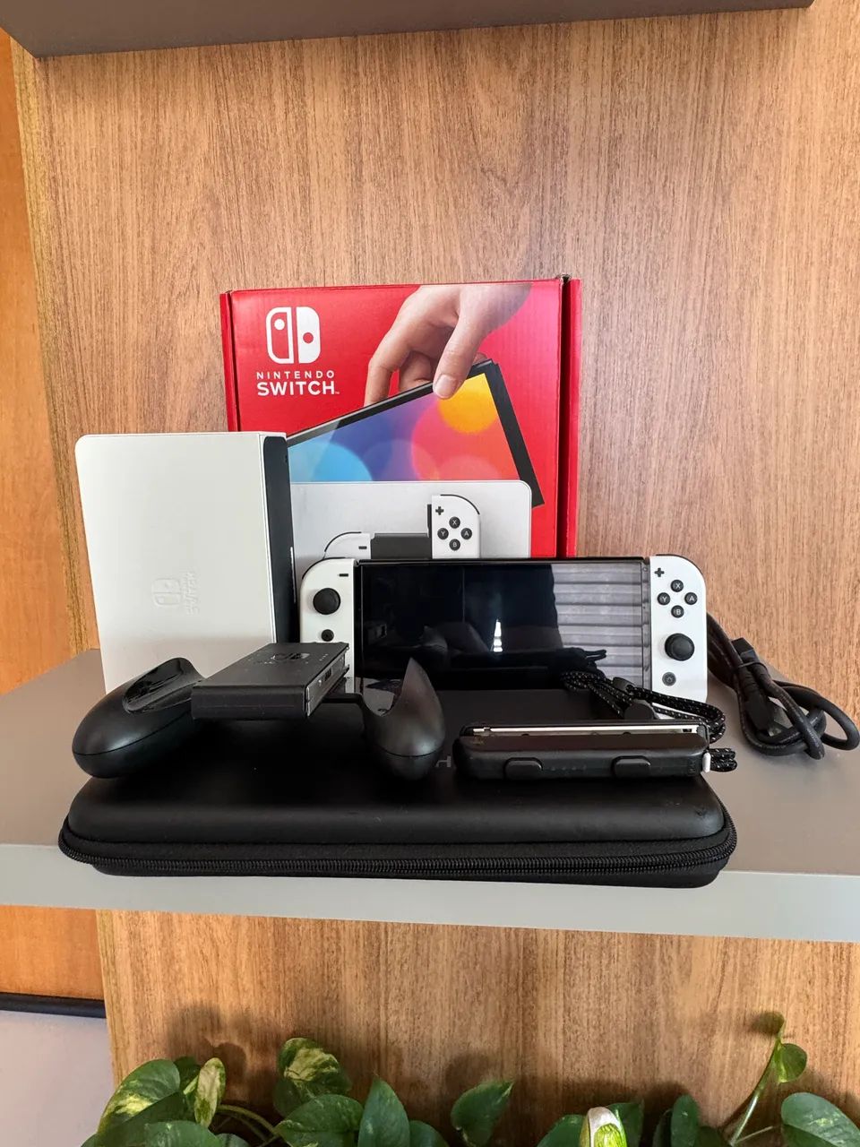 Nintendo Switch Oled - completo (pouco uso) - Foto 5