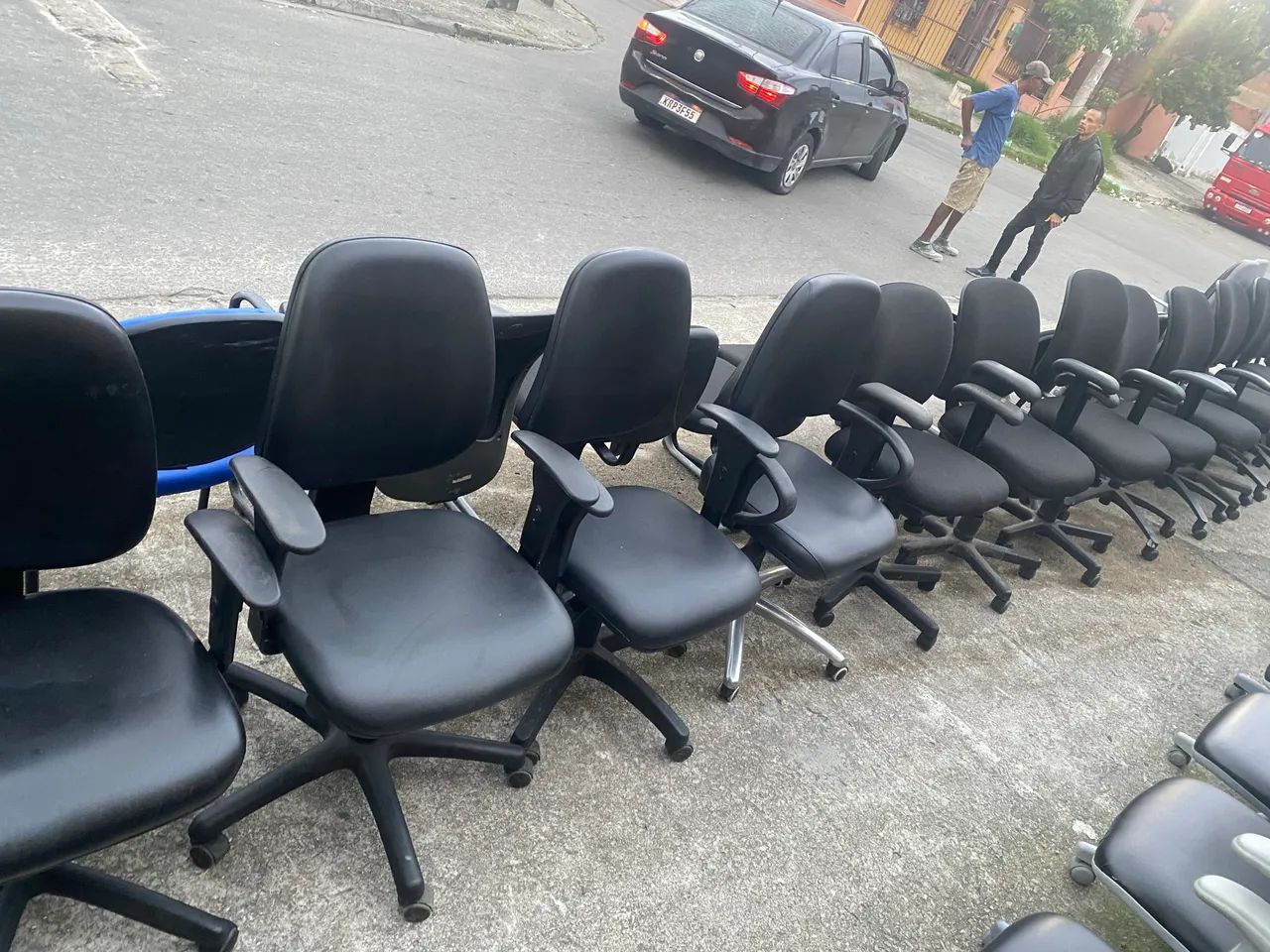 Cadeiras Flexform Giratórias 