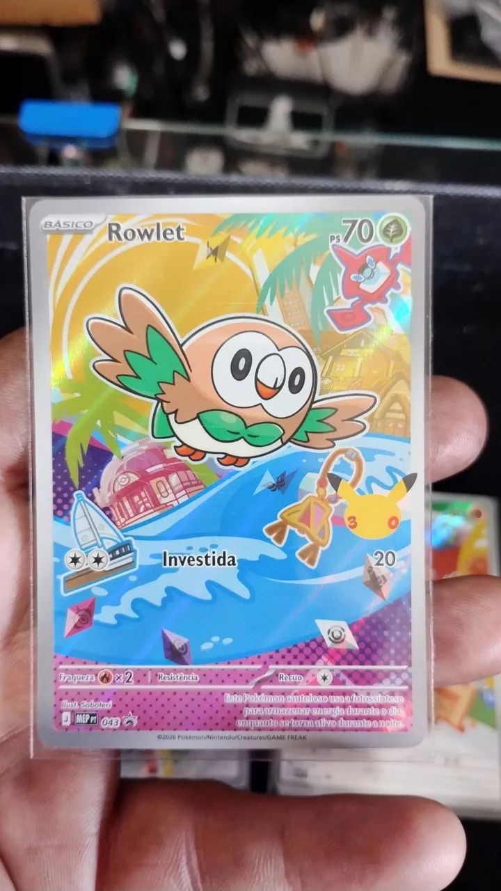 Cartas Pokémon seis unidades - Foto 2