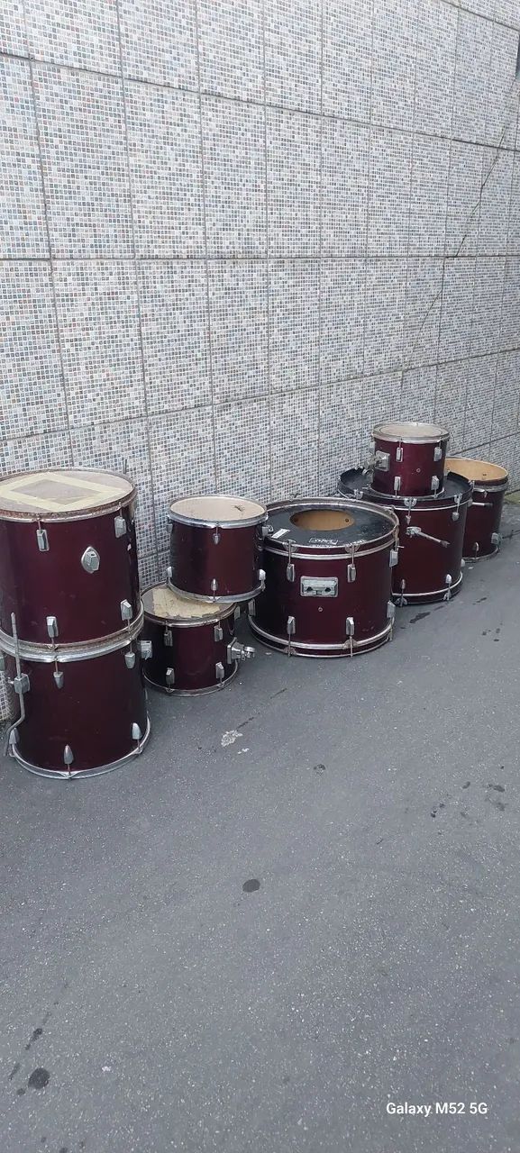9 peças de bateria 850