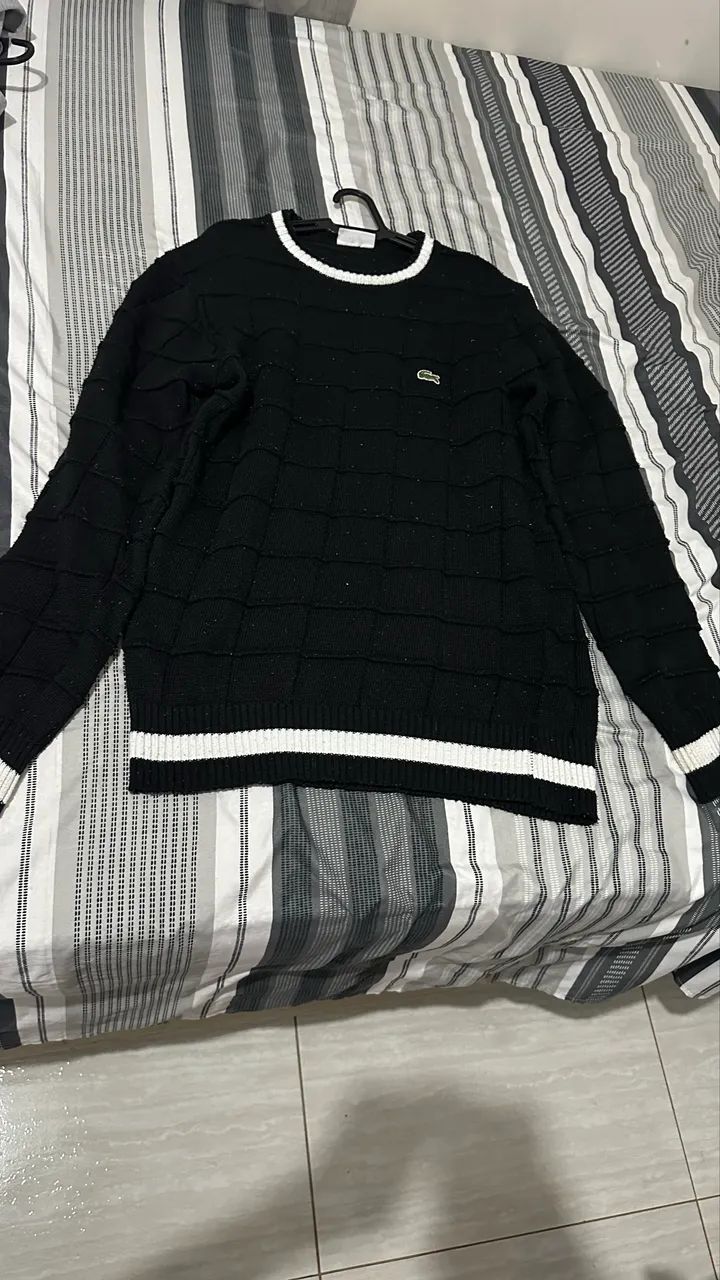 Lote de roupas masculinas Chronic, Lacoste, Quiksilver e Town & Country - Foto 5