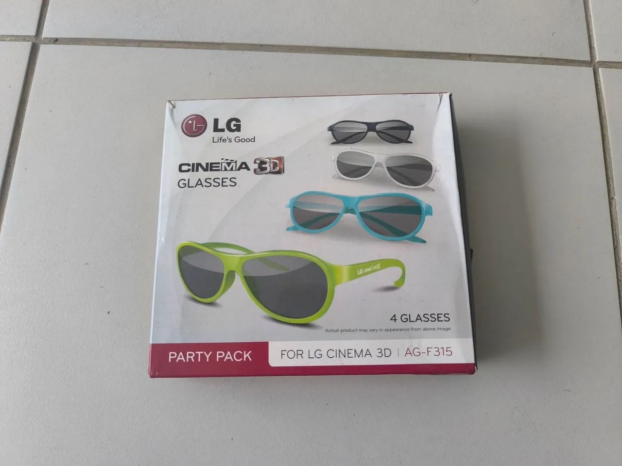 Óculos 3D, original LG - Foto 3