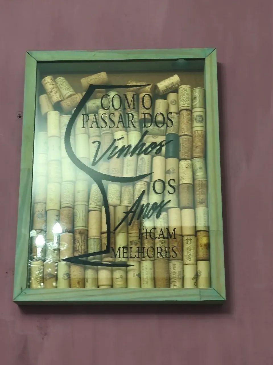 Quadro com estilo rolha de vinho ?