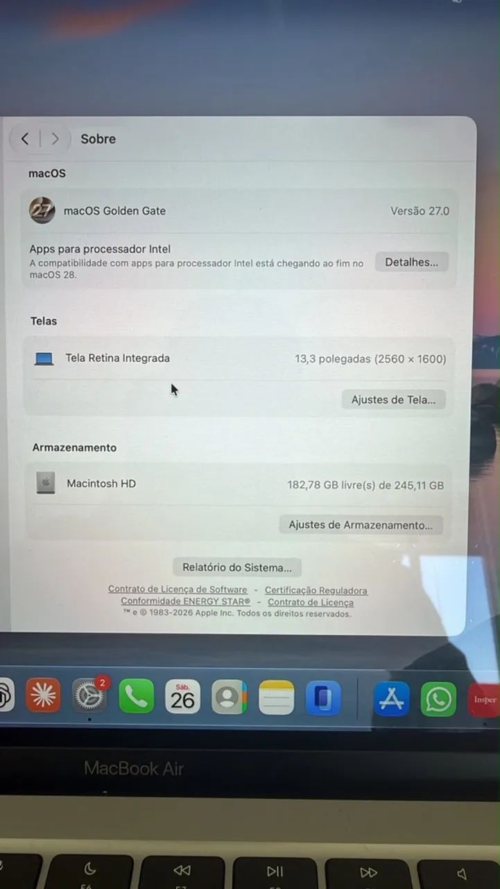 Macbook air M1 - ótimo estado - Foto 5